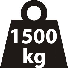 Limite de charge de 1500 kg